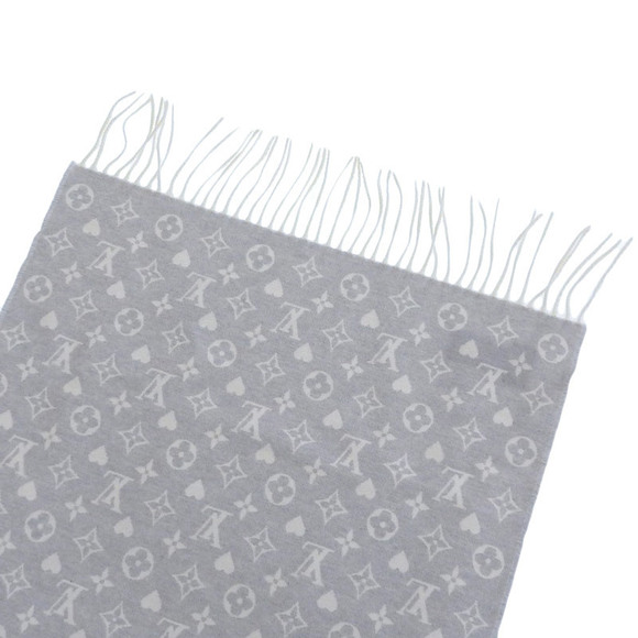 Louis Vuitton Game On Muffler Cashmere Gri - Picture 5 of 7
